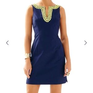 NWT Lilly Pulitzer Beaded Shift Dress
